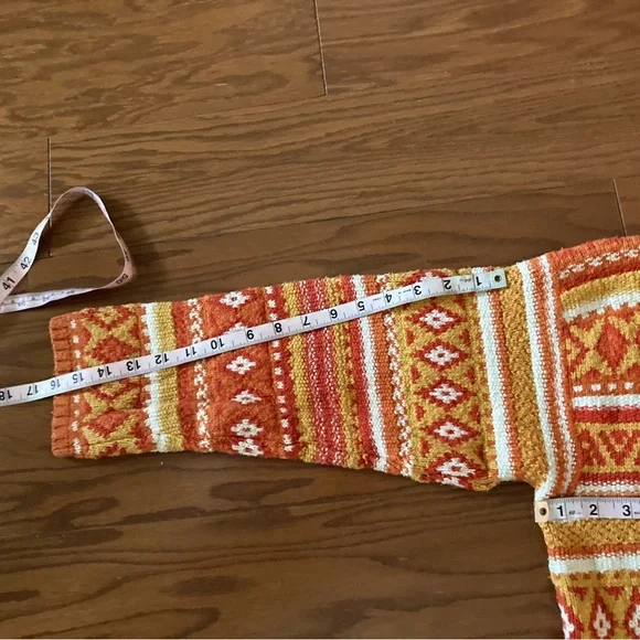 Vintage Adrienne Vittadini Sport 80% silk 20% cotton Sweater L 3/4 sleeve - Picture 10 of 10